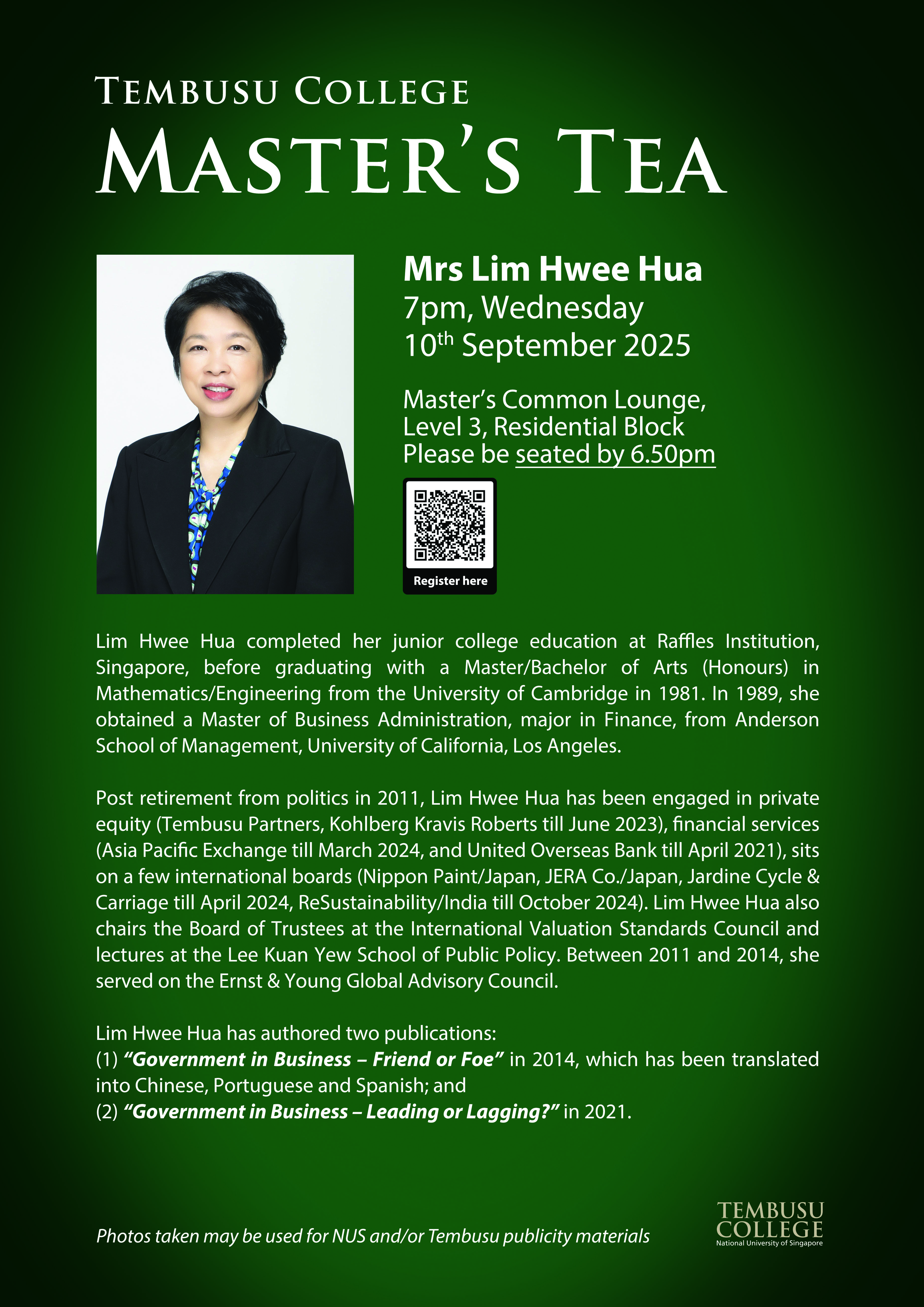 MastersTea_Mrs Lim Hwee Hua